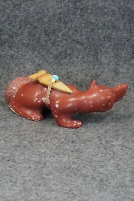 Wolf Zuni Fetish Carving - Albert Eustace