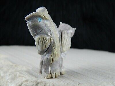 Owl - Zuni Fetish - Allison White - Zuni Owl Carving - Native American - High Lonesome Trading