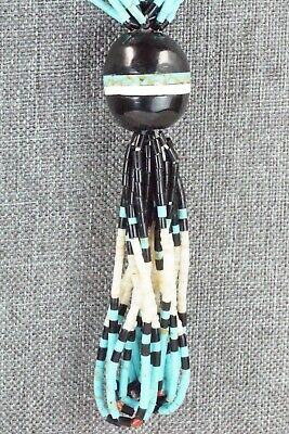 Turquoise, Coral and Shell Necklace - Frank Ortiz