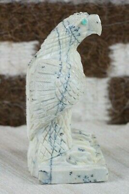 Eagle Zuni Fetish Carving - Davin Singer - High Lonesome Trading