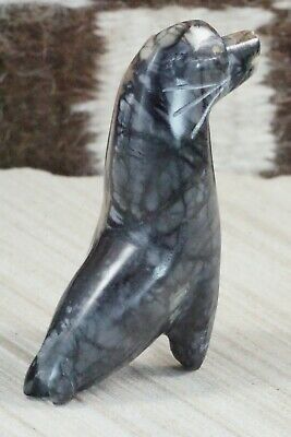 Seal Zuni Fetish Carving - Todd Etsate