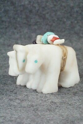 Horse Zuni Fetish Carving - Jerrold Lahaleon