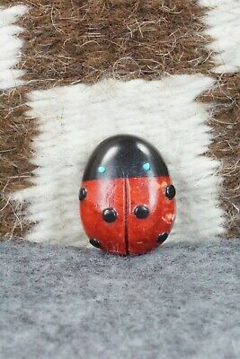 Lady Bug Zuni Fetish Carving - Reynold Lunasee
