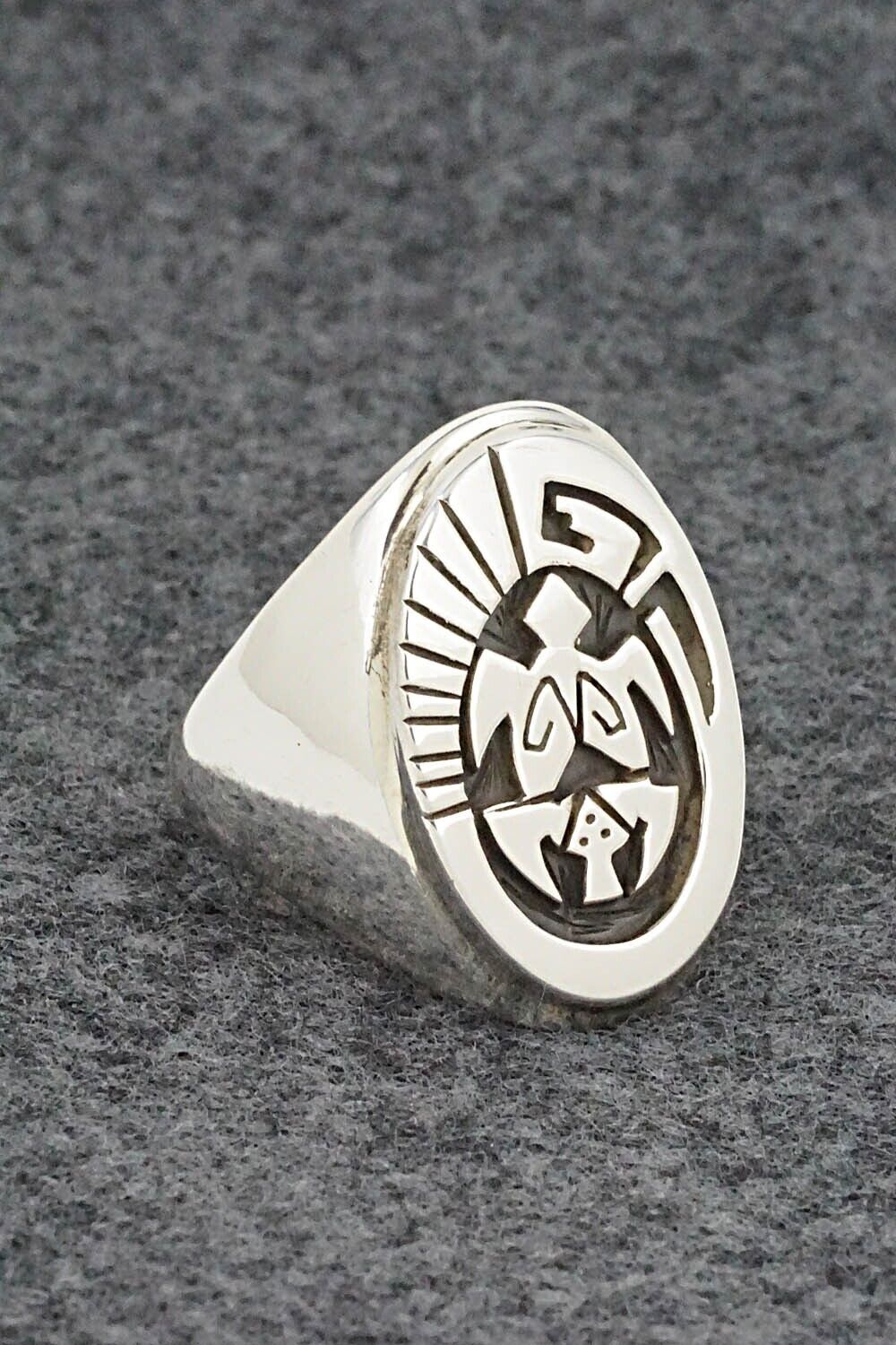Sterling Silver Ring - Calvin Peterson - Size 9