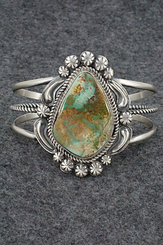 Turquoise & Sterling Silver Bracelet - Jeff James Jr.