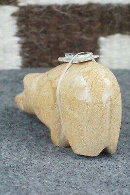 Bear Zuni Fetish Carving - Delvin Leekya - High Lonesome Trading