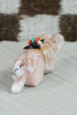 Mountain Lion Zuni Fetish Carving - Kyle Mahooty