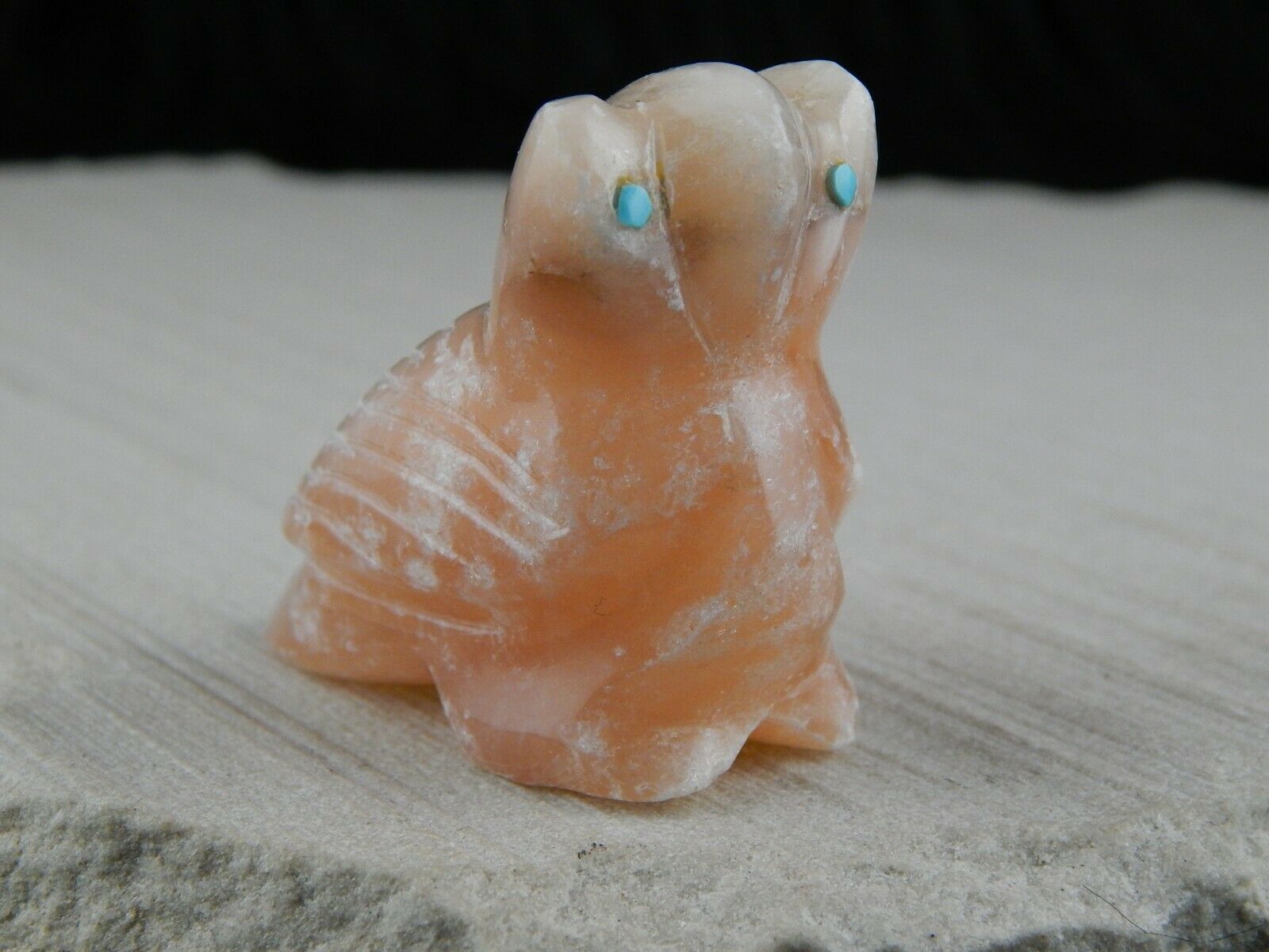 Owl Zuni Fetish Carving - Lena Boone - High Lonesome Trading
