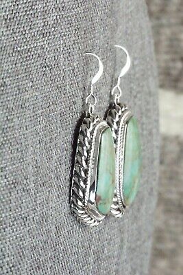 Turquoise & Sterling Silver Earrings - Sharon McCarthy