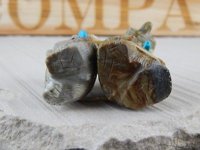 Bear Zuni Fetish Carving - Paulette Quam - High Lonesome Trading