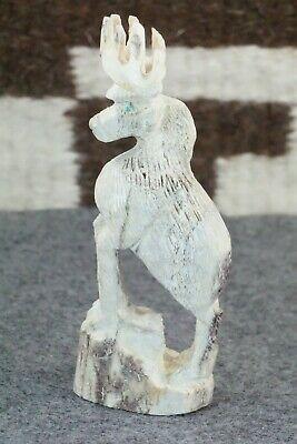 Deer Zuni Fetish Carving - Jerrold Lahaleon - High Lonesome Trading