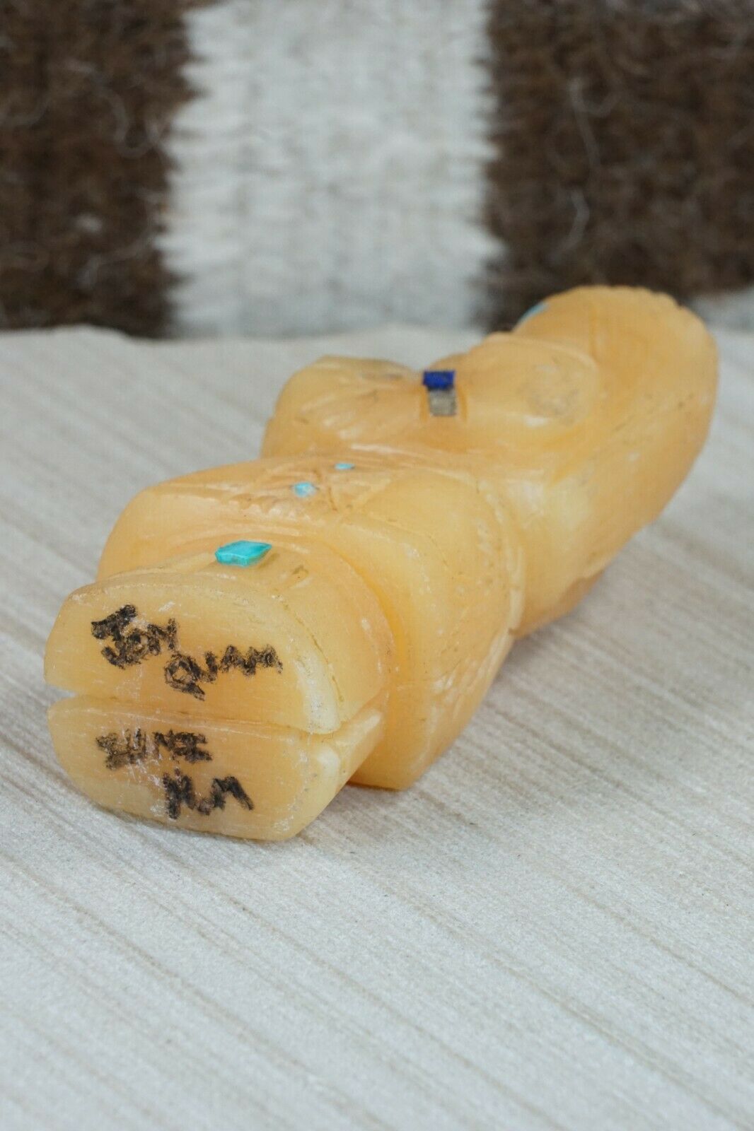 Ola Maiden Zuni Fetish Carving - Jon Quam
