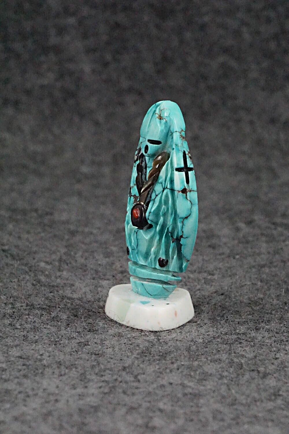 Corn Maiden Zuni Fetish Carving - Vickie Quandelacy