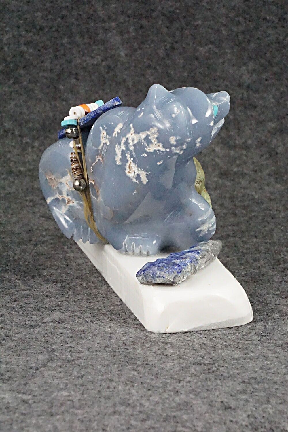 Bear Zuni Fetish Carving - Lance Deysee