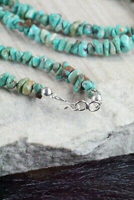 Navajo Turquoise & Sterling Silver Necklace - Native American