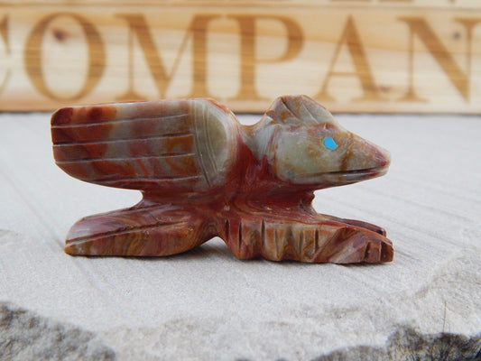 Bird Zuni Fetish Carving - Cody Cheama - High Lonesome Trading