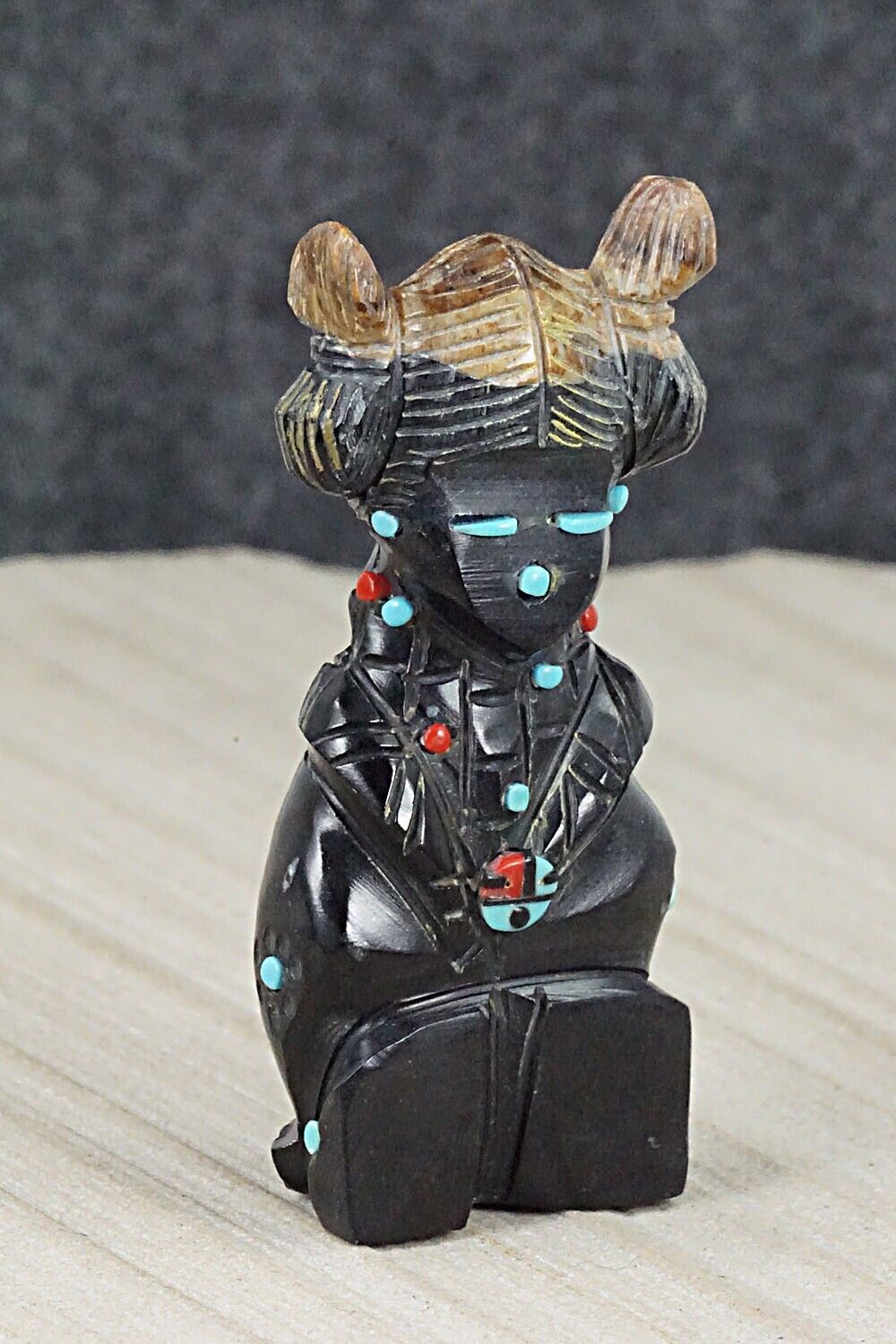 Corn Maiden Zuni Fetish Carving - Danette Laate