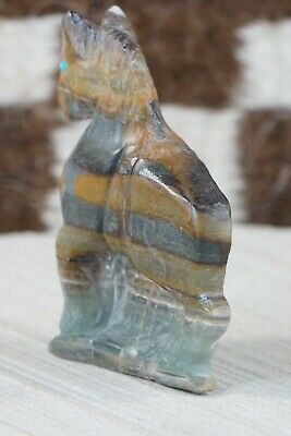 Horse Zuni Fetish Carving - Jerrold Lahaleon - High Lonesome Trading