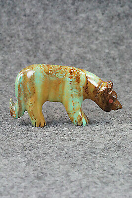 Mountain Lion Zuni Fetish Carving - Andres Quandelacy