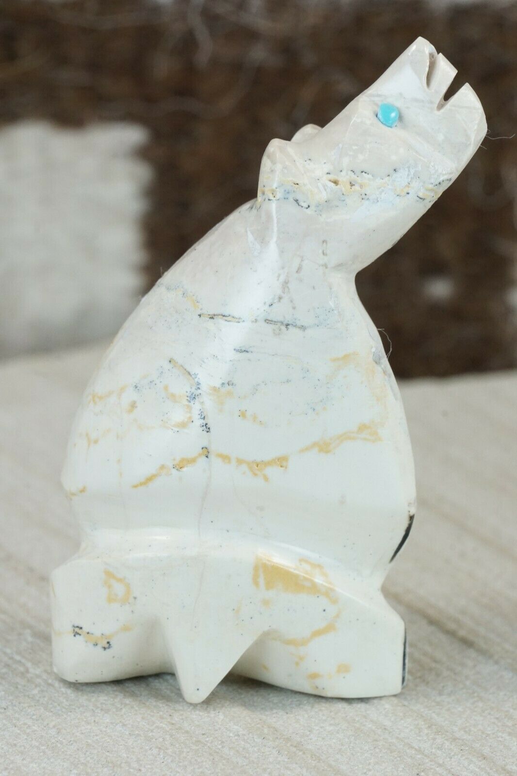 Bear Zuni Fetish Carving - Terrance Martza