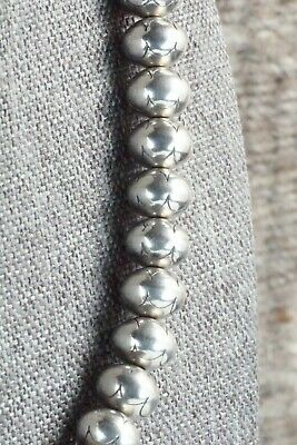 Sterling Silver Navajo Pearl Necklace - Jan Mariano