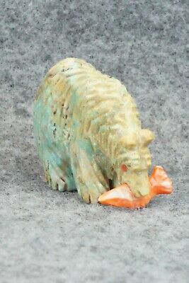 Bear Zuni Fetish Carving - Andres Quandelacy