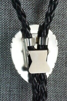 Turquoise & Sterling Silver Bolo Tie - Spencer