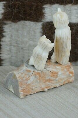 Owl Zuni Fetish Carving - Brandon Phillips