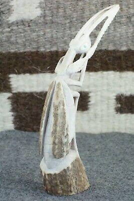 Praying Mantis Zuni Fetish Carving - Maxx Laate - High Lonesome Trading