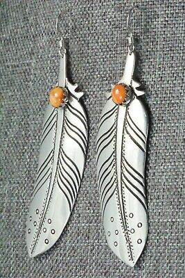 Spiny Oyster & Sterling Silver Earrings - Rosita Singer