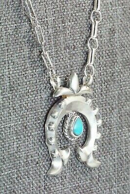 Turquoise & Sterling Silver Necklace - Annie Spencer