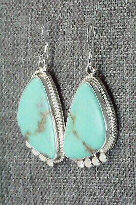 Turquoise and Sterling Silver Earrings - Sharon McCarthy