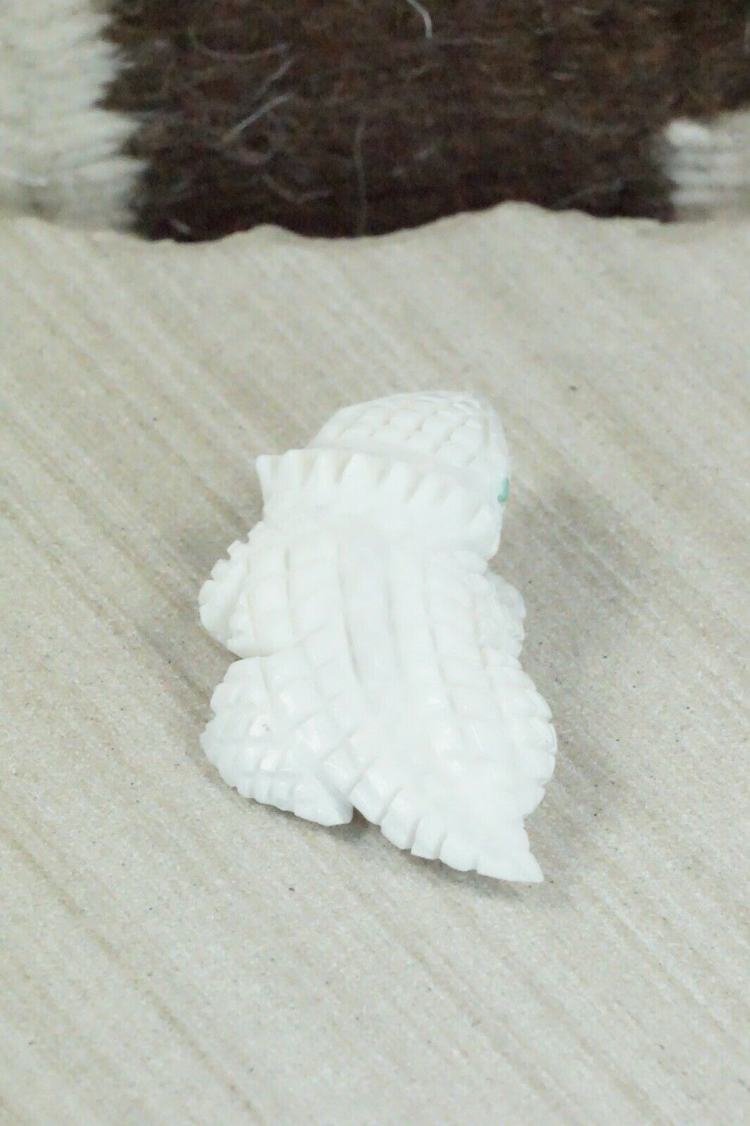 Horned Toad Zuni Fetish Carving - Jonas Hustito
