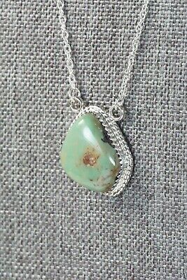 Turquoise & Sterling Silver Necklace - Annie Spencer