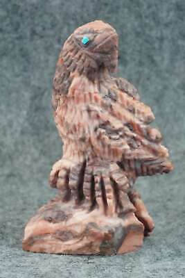 Eagle Zuni Fetish Carving - Jon Quam
