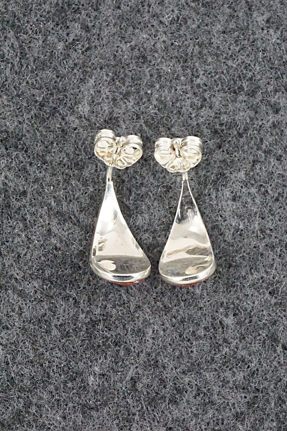 Multi Stone & Sterling Silver Earrings - Bernadette Boone