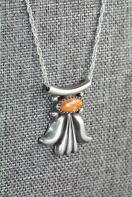 Spiny Oyster & Sterling Silver Necklace - Sharon McCarthy