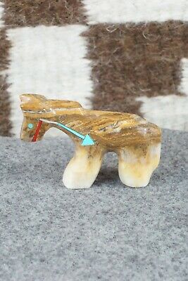 Horse Zuni Fetish Carving - Fernando Laiwakete