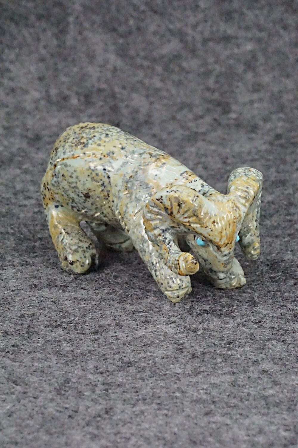 Ram Zuni Fetish Carving - Wilfred Cheama