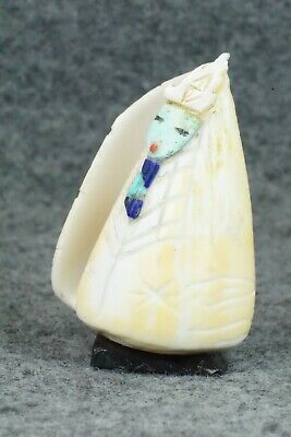 Corn Maiden Zuni Fetish Carving - Jon Quam