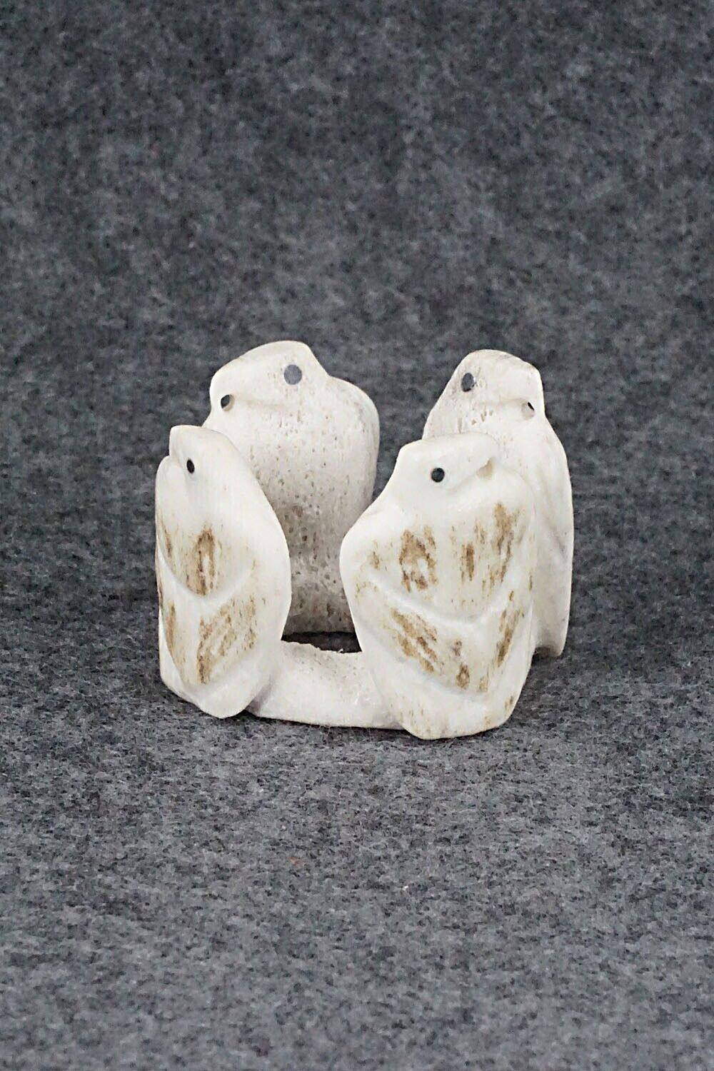 Eagle Zuni Fetish Carving - Maxx Laate