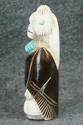 Corn Maiden Zuni Fetish Carving - Claudia Peina