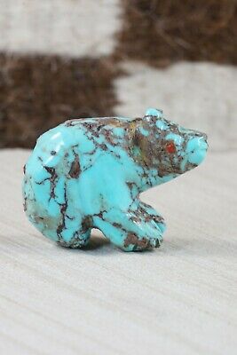 Bear Zuni Fetish Carving - Andres Quandelacy