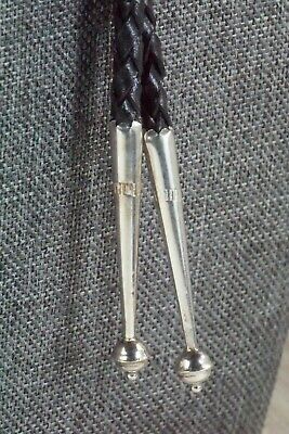 Navajo Turquoise & Sterling Silver Bolo Tie - Carson Blackgoat