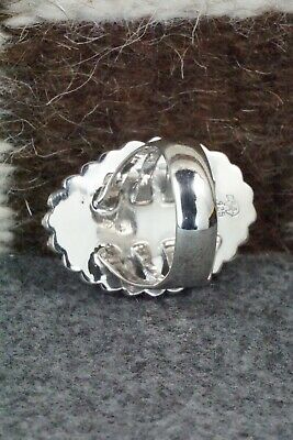 Turquoise & Sterling Silver Ring - Jimson Belin - Size 7.5
