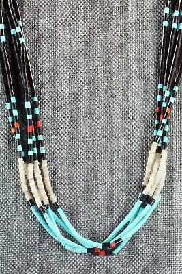 Turquoise, Coral & Shell Necklace - Esquipula Tenorio