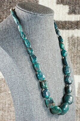 Navajo Turquoise Nugget Necklace - Native American - High Lonesome Trading