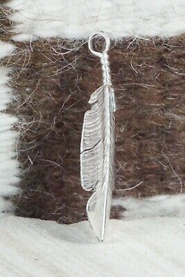 Sterling Silver Feather Pendant - Ben Begay
