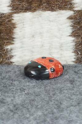 Lady Bug Zuni Fetish Carving - Reynold Lunasee