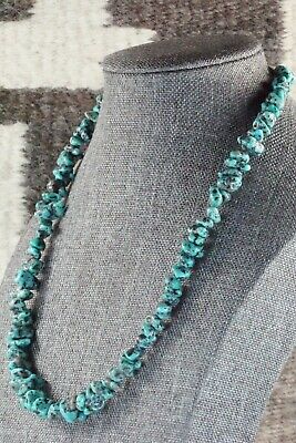 Turquoise & Sterling Silver Necklace - Louise Joe
